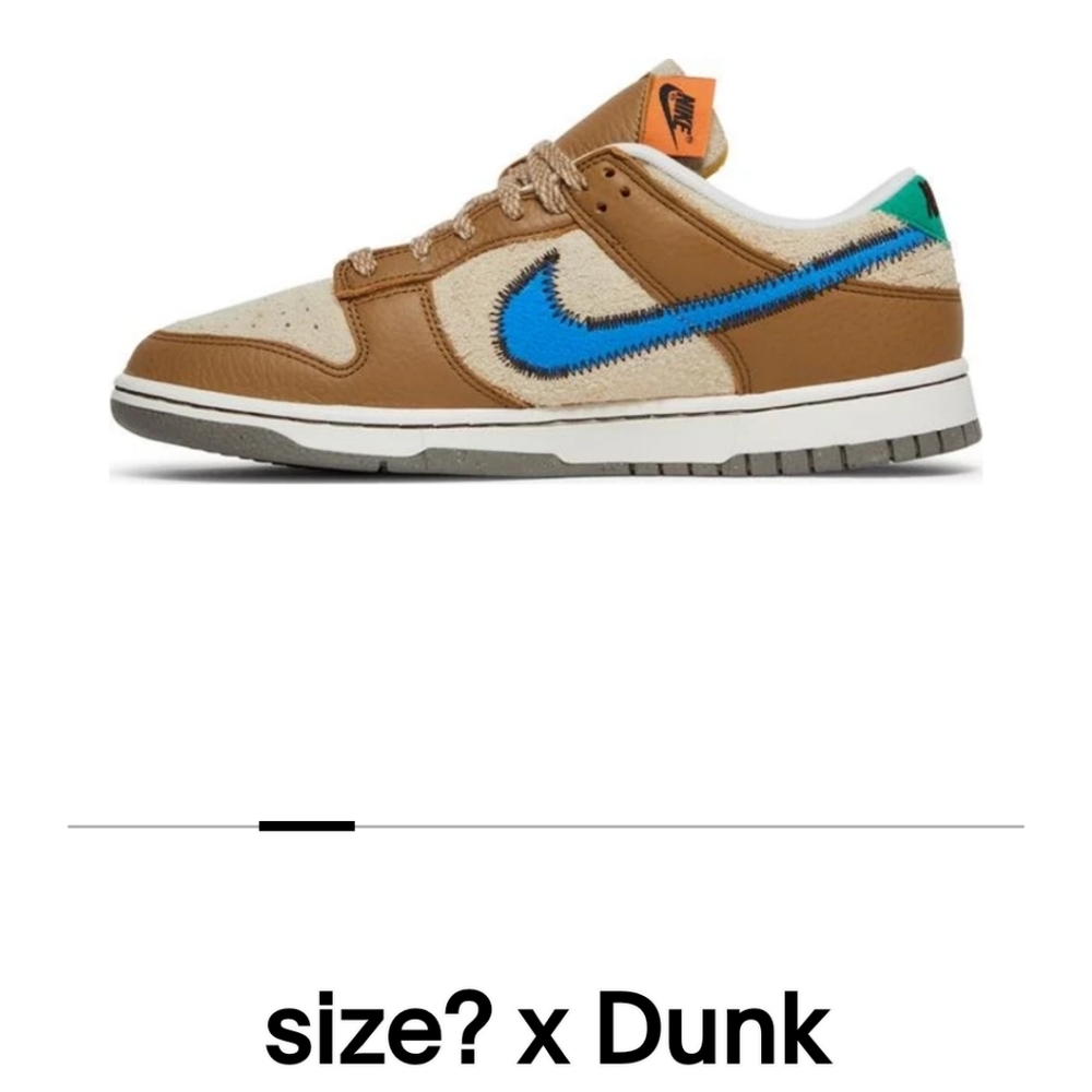 Size x Nike Dunk Low sneakers Men's Size 7.5